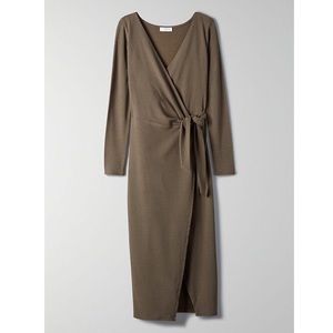 Babaton Gaudi Wrap Dress NWT